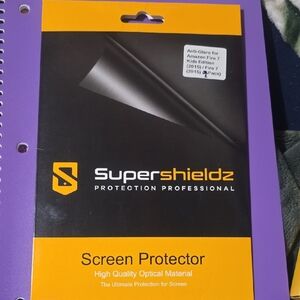 Screen Protector for Amazon Fire 7 - Black